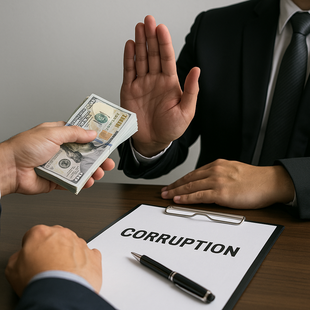 Mano contra la corrupción